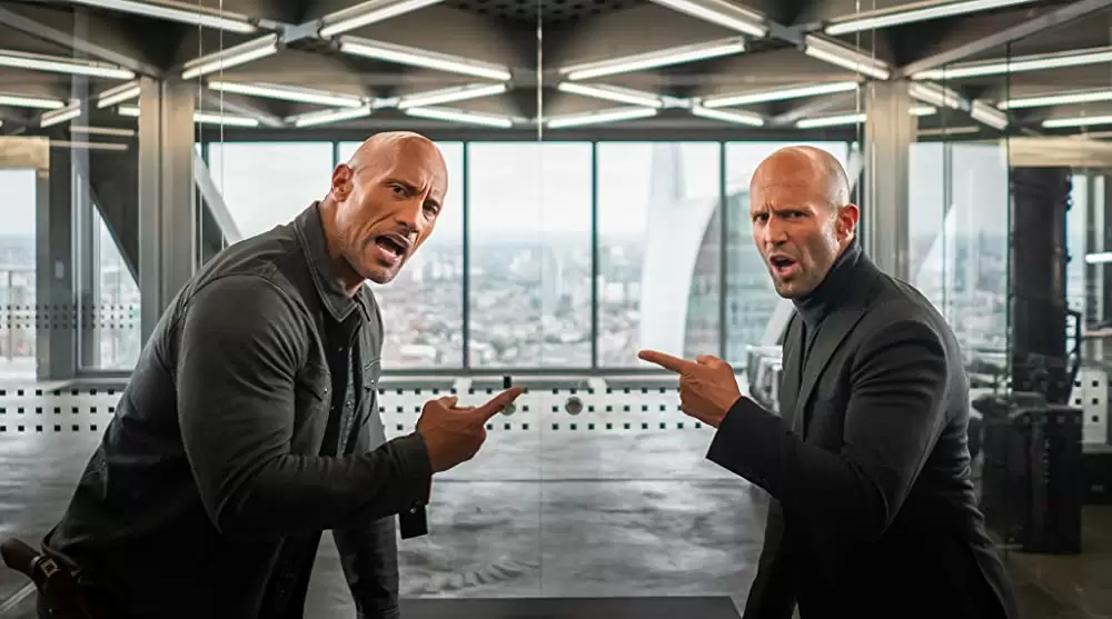 「ワイルド・スピード／スーパーコンボ」ジェイソン・ステイサム & ドウェイン・ジョンソンの画像