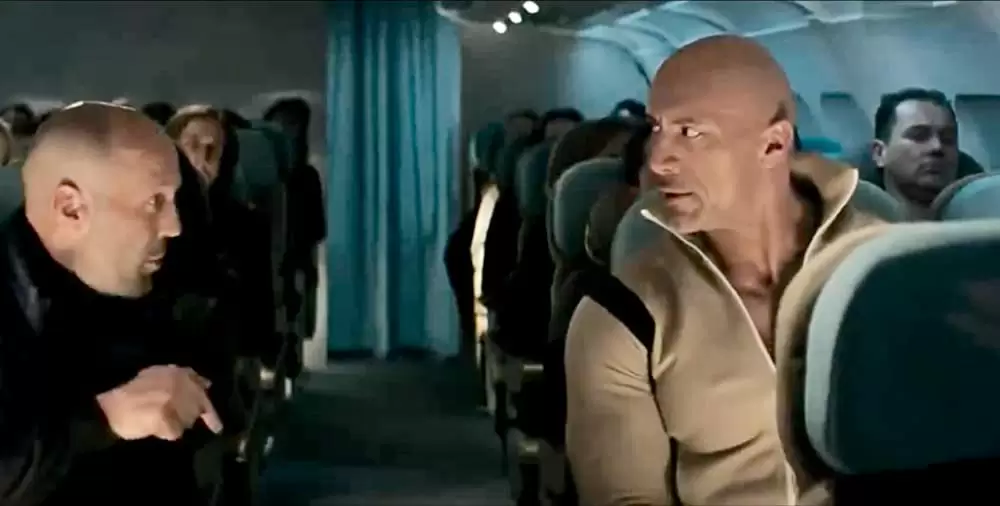 「ワイルド・スピード／スーパーコンボ」ジェイソン・ステイサム & ドウェイン・ジョンソンの画像