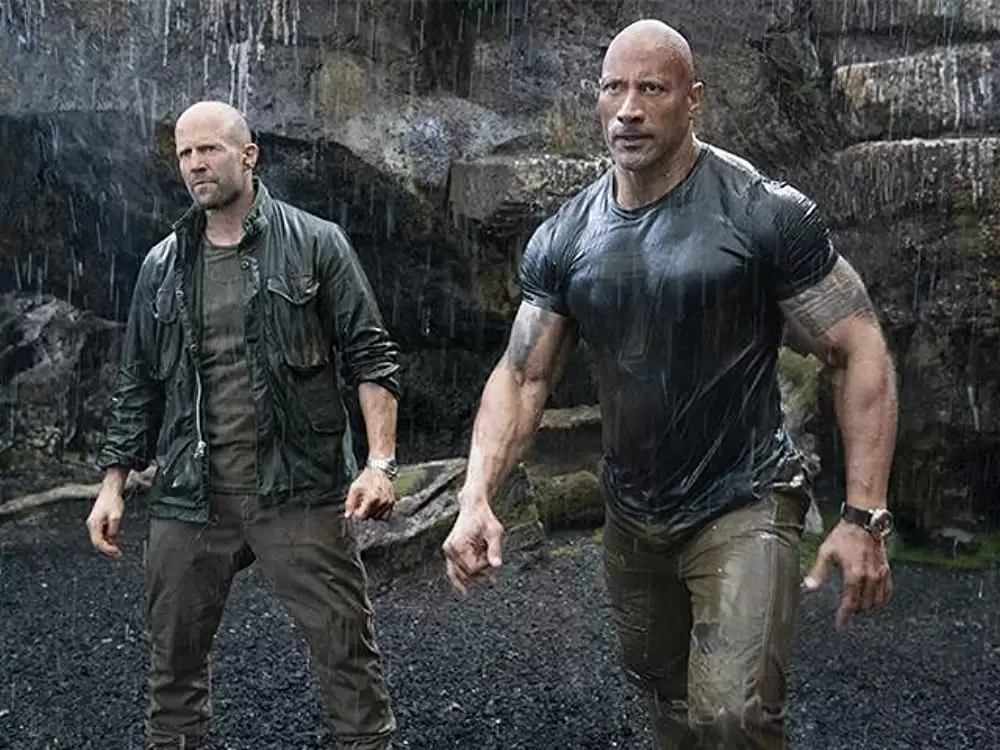 「ワイルド・スピード／スーパーコンボ」ジェイソン・ステイサム & ドウェイン・ジョンソンの画像