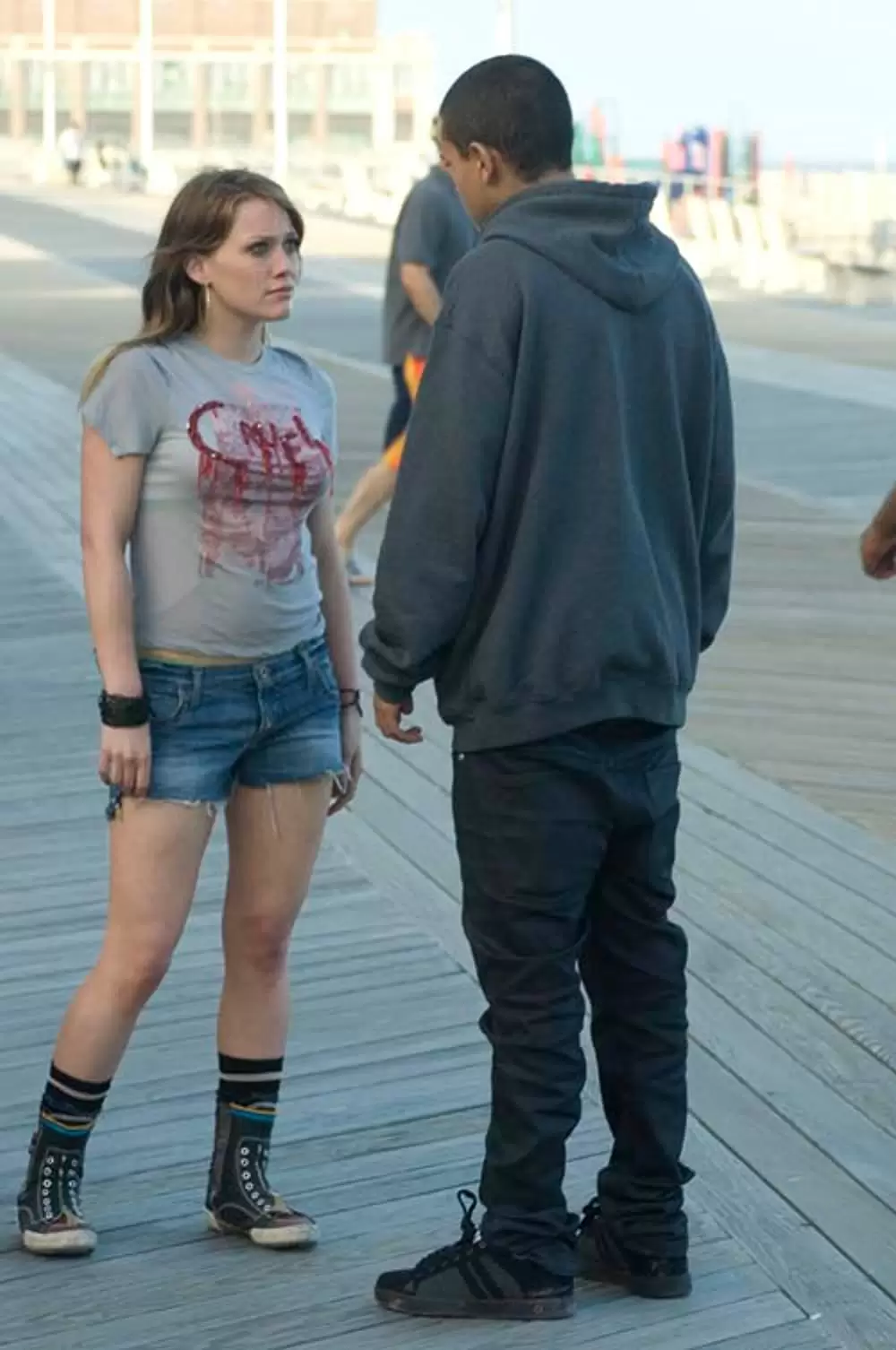 「ヒラリー・ダフ ハツ☆コイ」ヒラリー・ダフ & エバン・ロスの画像