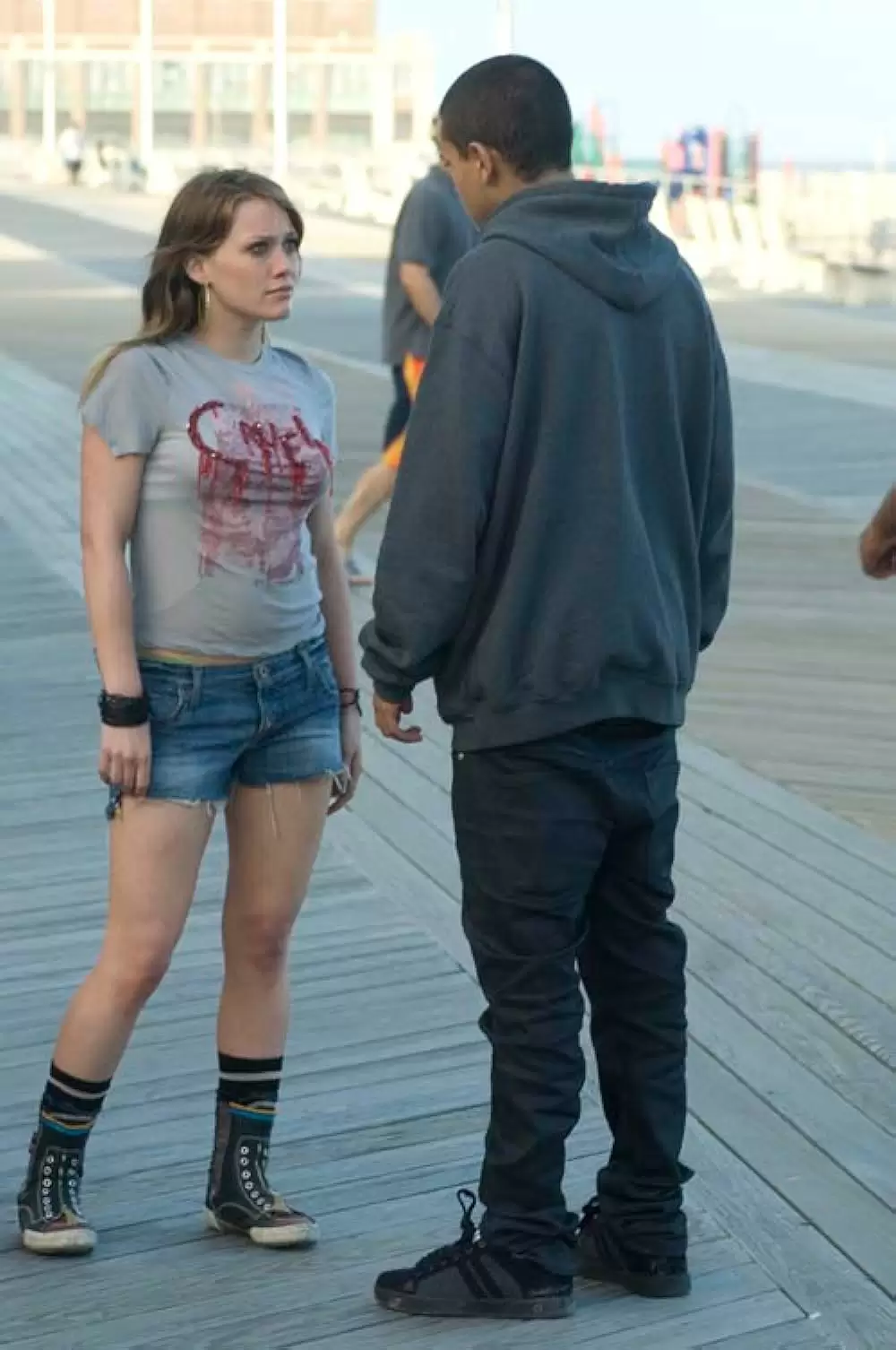 「ヒラリー・ダフ ハツ☆コイ」ヒラリー・ダフ & エバン・ロスの画像