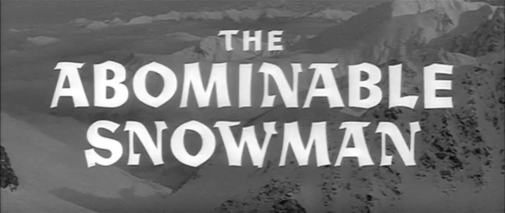 恐怖の雪男の画像