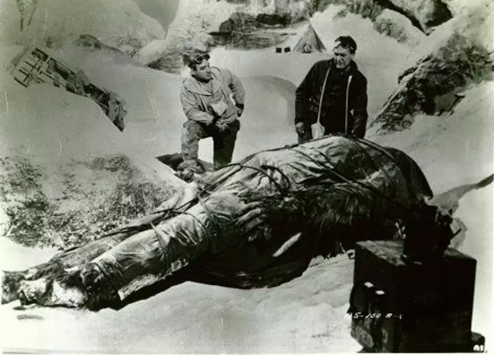 「恐怖の雪男」ロバート・ブラウン & フォレスト・タッカーの画像