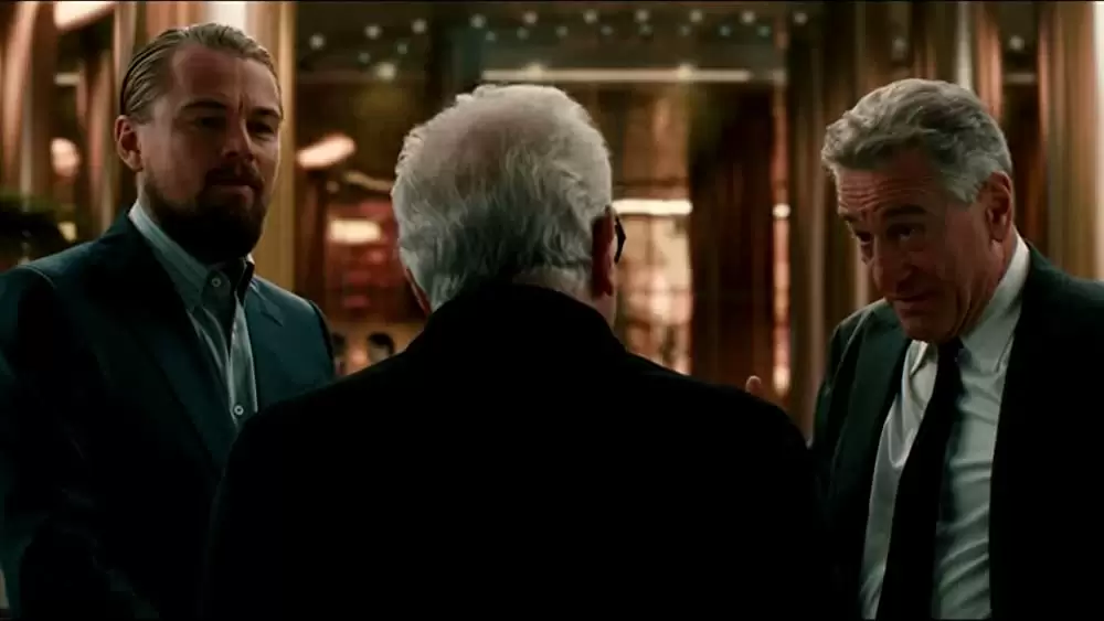 「オーディション」ロバート・デ・ニーロ & レオナルド・ディカプリオ & マーティン・スコセッシの画像