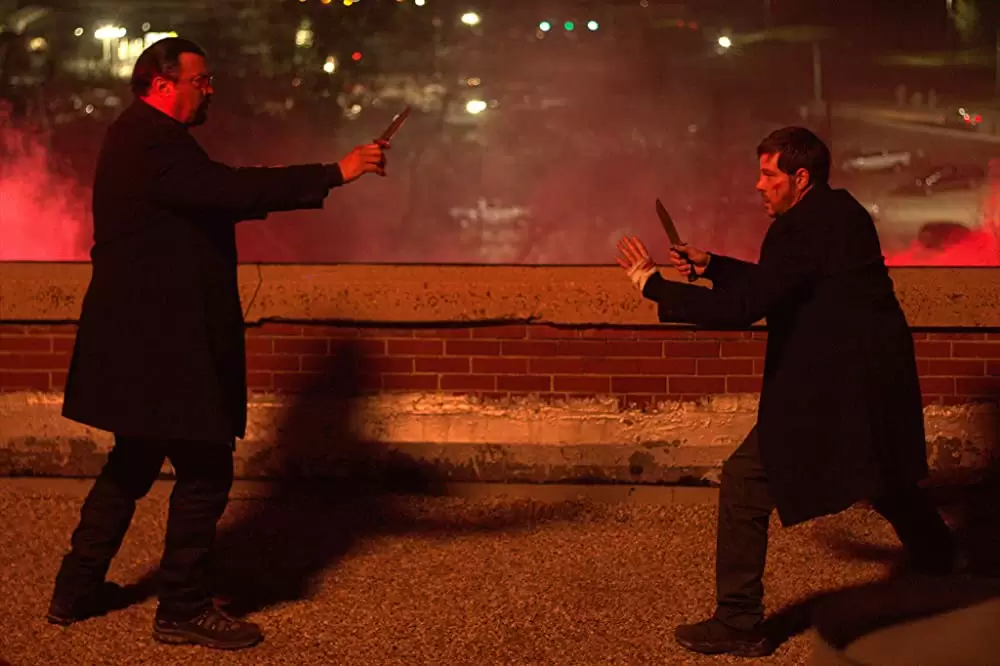 「沈黙の粛清」スティーブン・セガールの画像