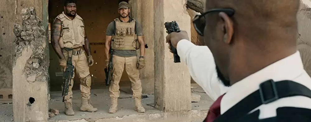 「ザ・ヴィジランテ 世界最強の私設軍隊」ポール・スローン & マイケル・ジェイ・ホワイト & クイントン・“ランペイジ”・ジャクソンの画像