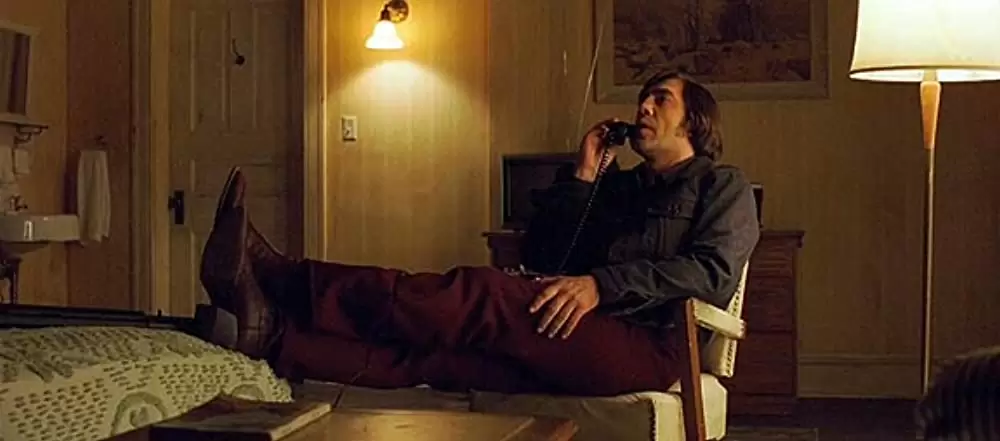 「ノーカントリー」ハビエル・バルデムの画像