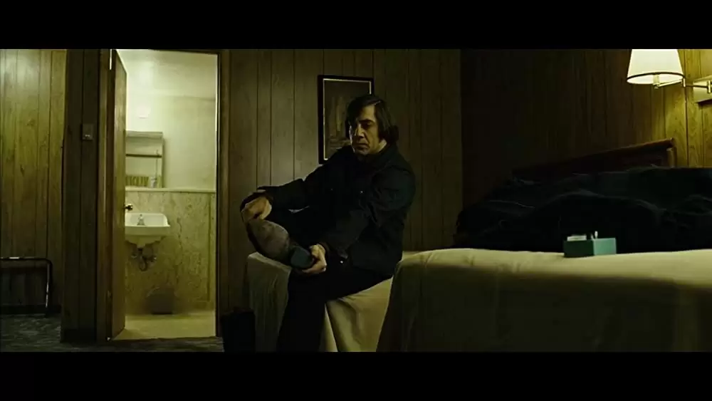 「ノーカントリー」ハビエル・バルデムの画像