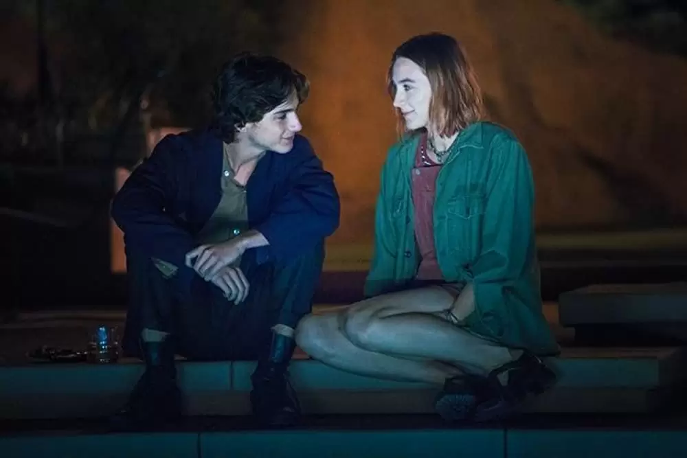 「レディ・バード」シアーシャ・ローナン & ティモシー・シャラメの画像