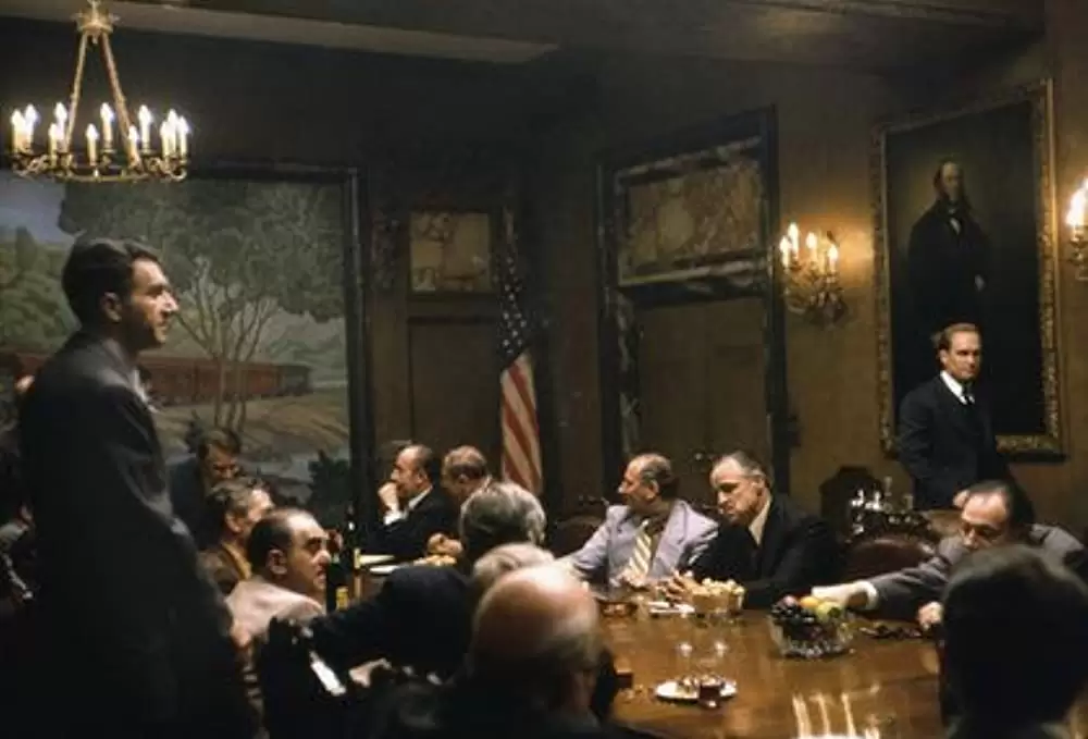 「ゴッドファーザー」マーロン・ブランド & ロバート・デュバルの画像