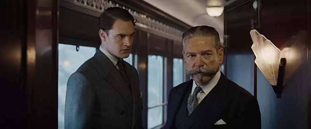 「オリエント急行殺人事件」ケネス・ブラナー & トム・ベイトマンの画像