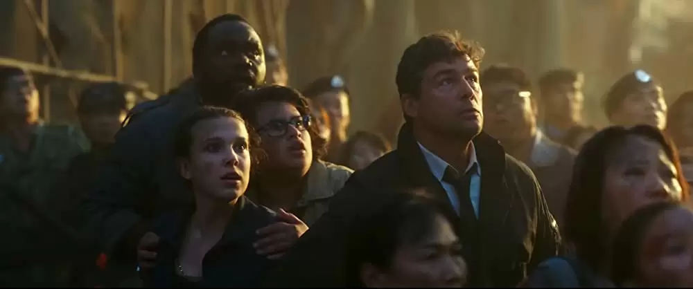 「ゴジラvsコング」カイル・チャンドラー & ブライアン・タイリー・ヘンリー & ジュリアン・デニソン & ミリー・ボビー・ブラウンの画像