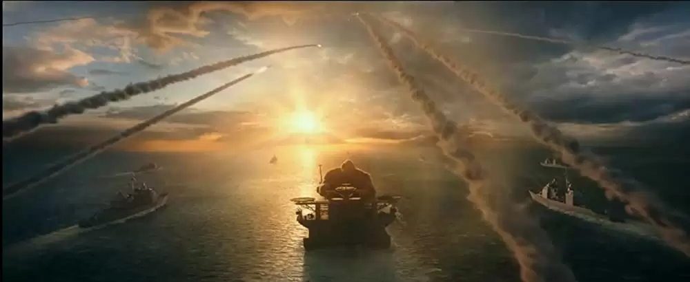 ゴジラvsコングの画像