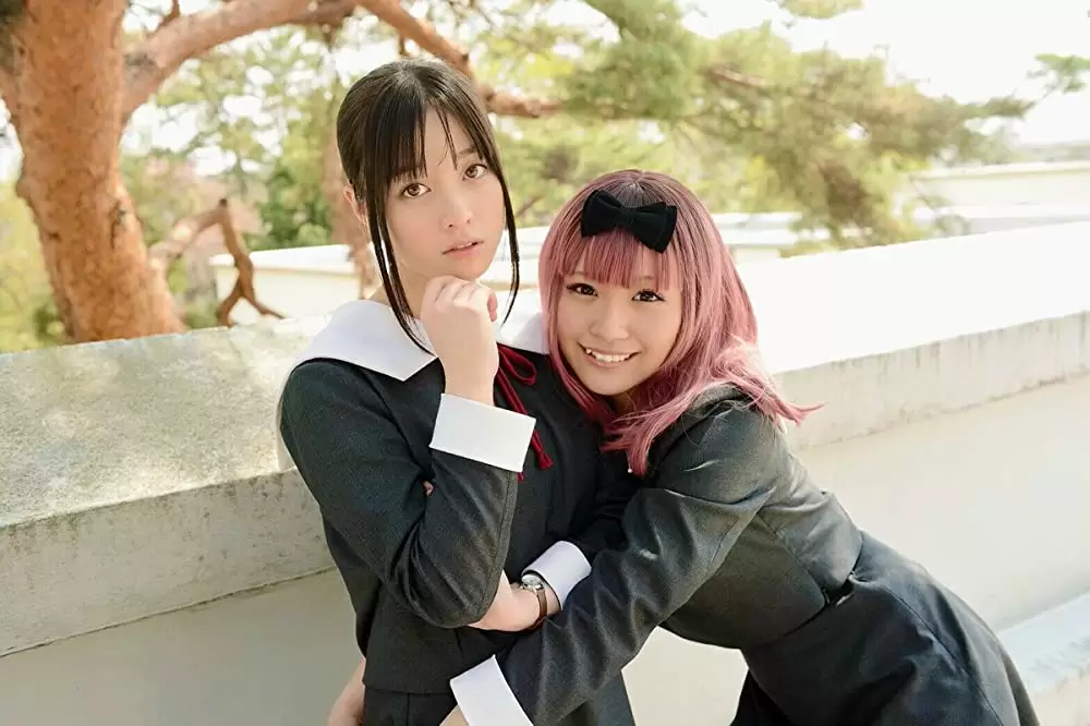 「かぐや様は告らせたい～天才たちの恋愛頭脳戦～」橋本環奈 & 浅川梨奈の画像