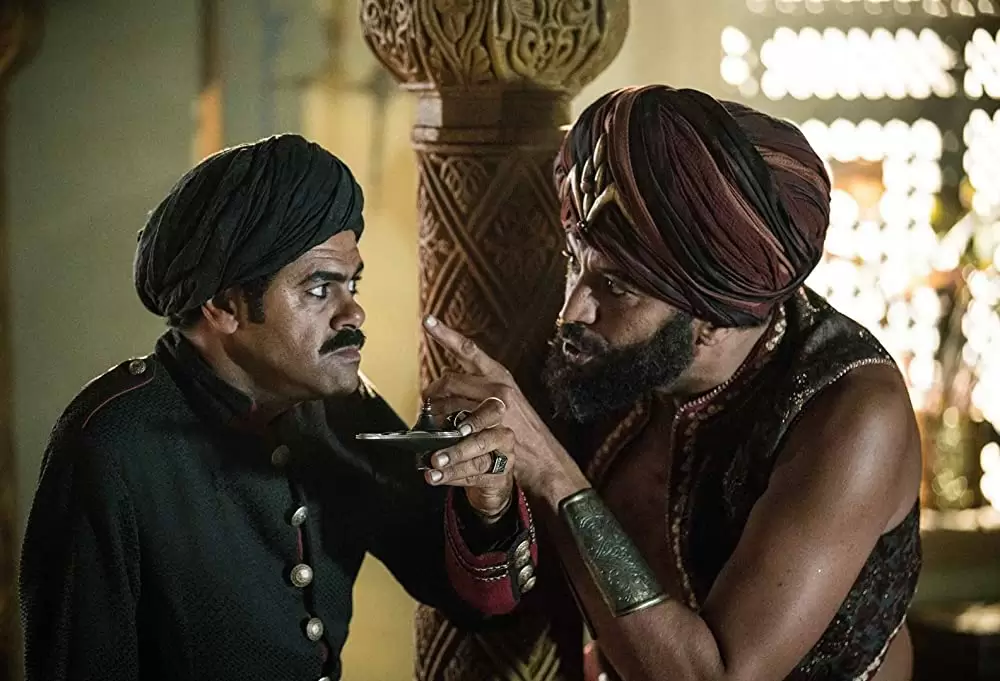 「アラジン 悪しき王子と二人の魔人」ラムジー・ベディア & ジャメル・ドゥブーズの画像