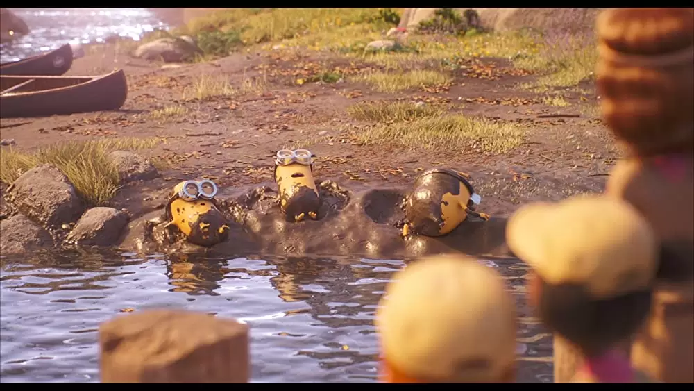 ミニオンのキャンプで爆笑大バトルの画像