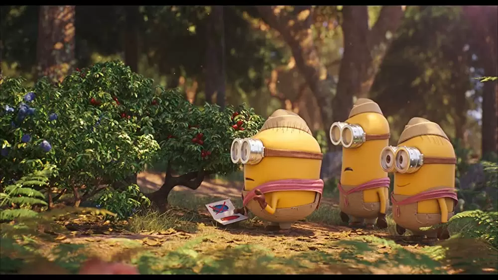 ミニオンのキャンプで爆笑大バトルの画像