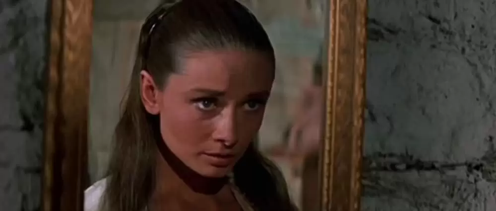 「許されざる者」オードリー・ヘプバーンの画像