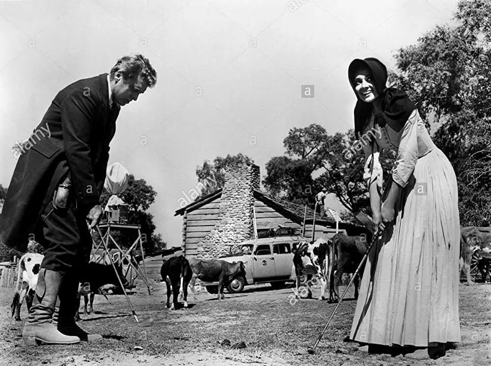 「許されざる者」オードリー・ヘプバーン & バート・ランカスターの画像