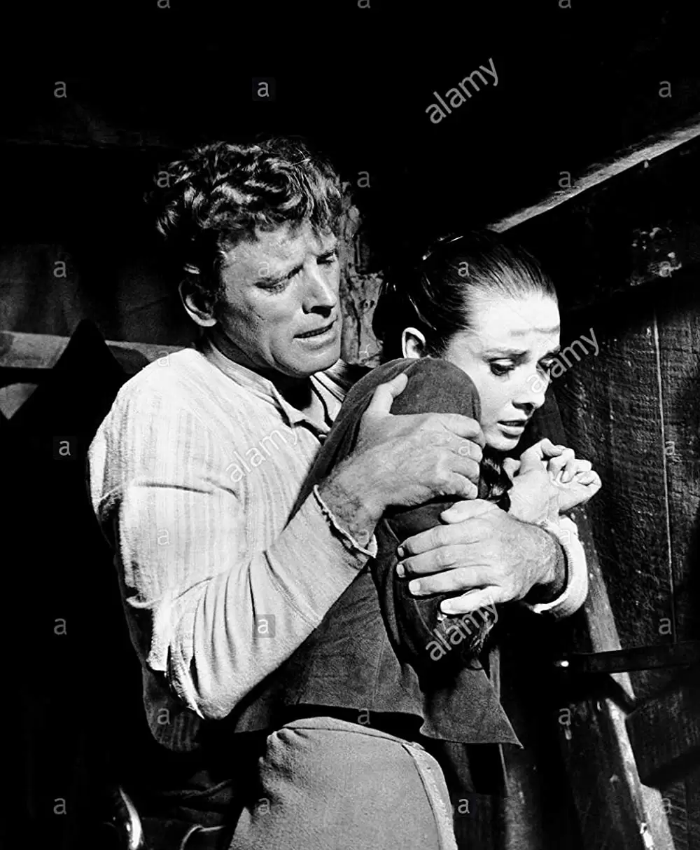 「許されざる者」オードリー・ヘプバーン & バート・ランカスターの画像