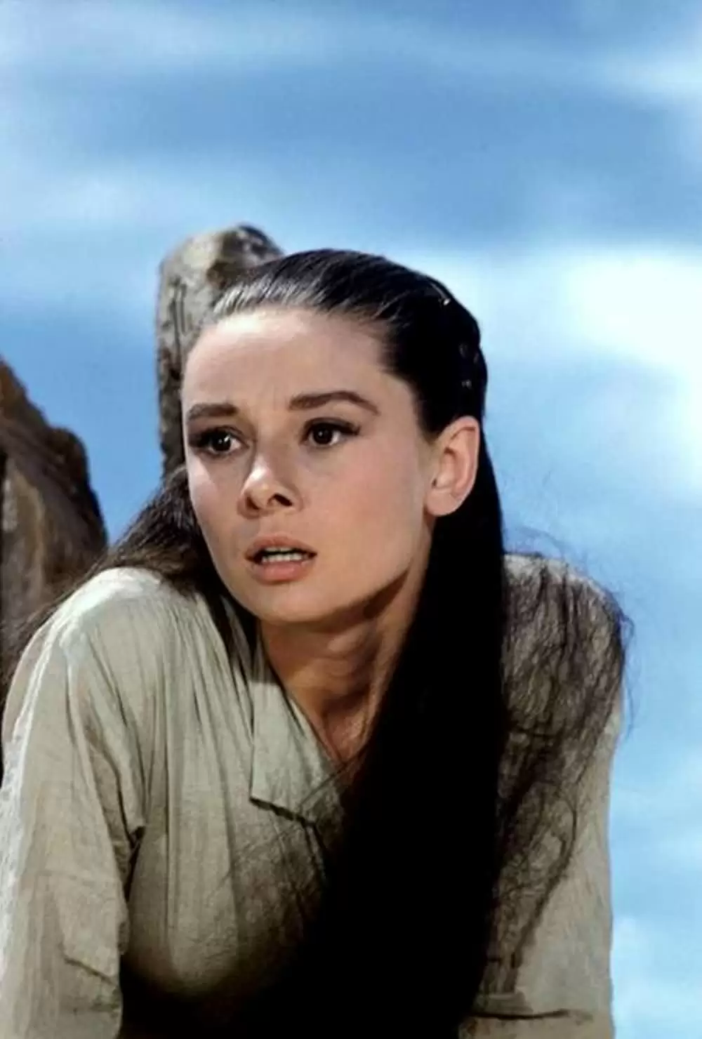 「許されざる者」オードリー・ヘプバーンの画像