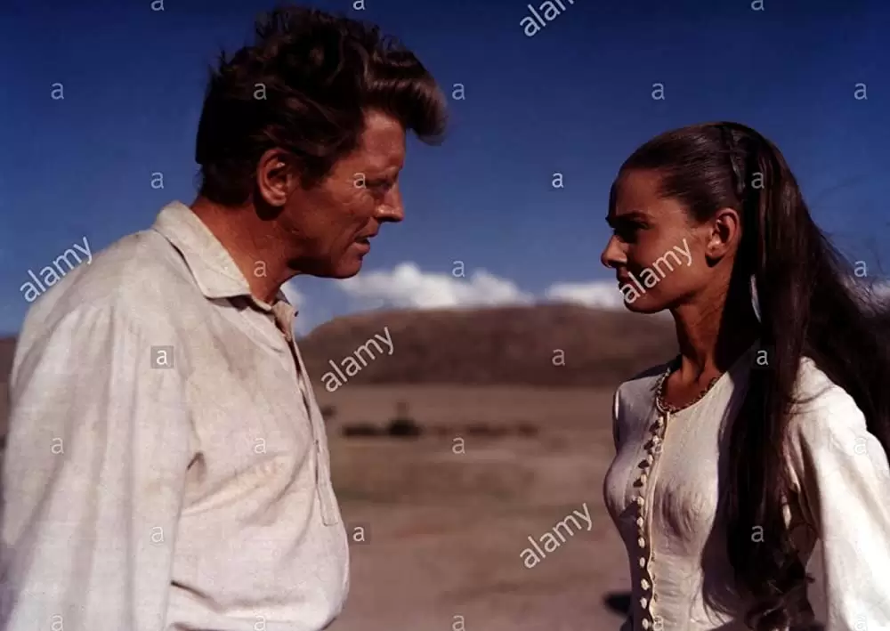 「許されざる者」オードリー・ヘプバーン & バート・ランカスターの画像