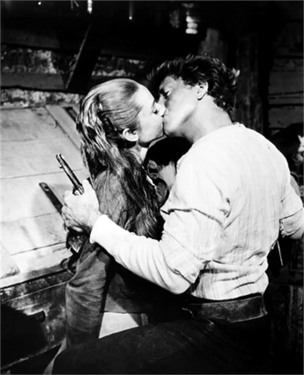 「許されざる者」オードリー・ヘプバーン & バート・ランカスターの画像