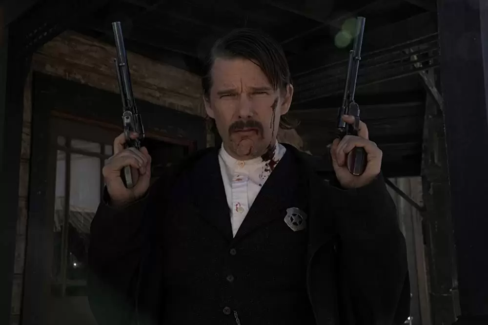 「スリー・ジャスティス 孤高のアウトロー／ビリー・ザ・キッド 孤高のアウトロー」イーサン・ホークの画像