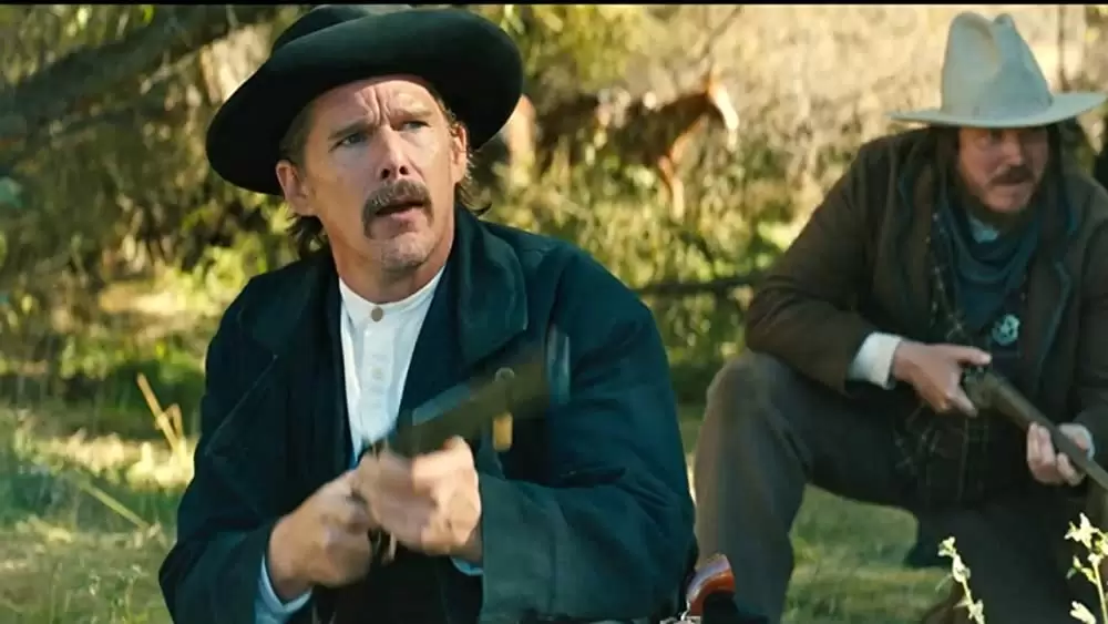 「スリー・ジャスティス 孤高のアウトロー／ビリー・ザ・キッド 孤高のアウトロー」イーサン・ホークの画像