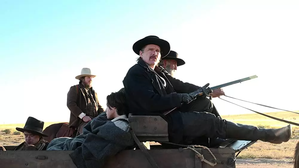 「スリー・ジャスティス 孤高のアウトロー／ビリー・ザ・キッド 孤高のアウトロー」イーサン・ホーク & デイン・デハーンの画像