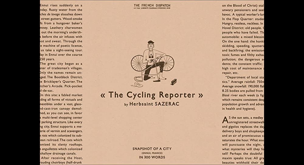 フレンチ・ディスパッチ ザ・リバティ、カンザス・イヴニング・サン別冊の画像