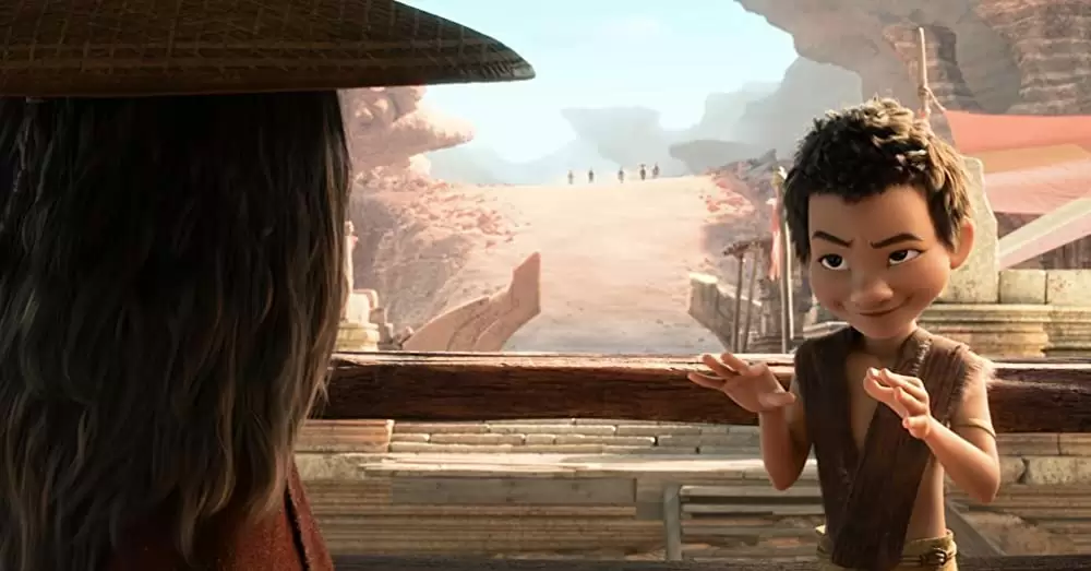 「ラーヤと龍の王国」ケリー・マリー・トラン & アイザック・ワンの画像