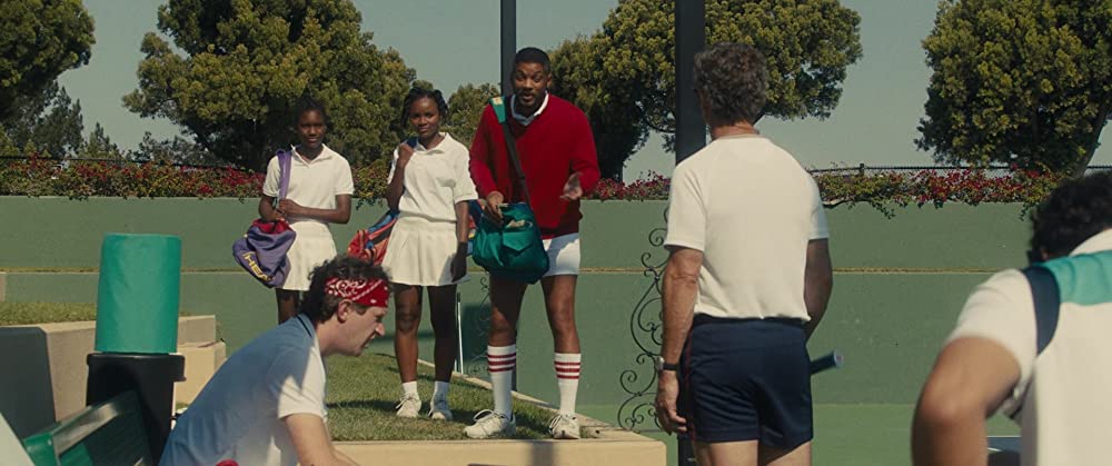 「ドリームプラン」ウィル・スミス & トニー・ゴールドウィン & Saniyya Sidney & Demi Singletonの画像