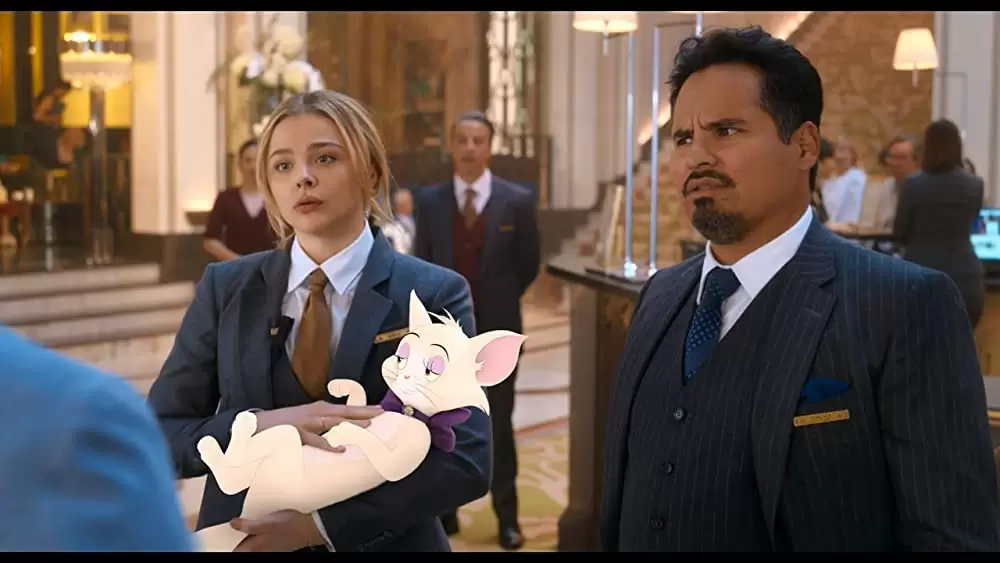 「トムとジェリー」マイケル・ペーニャ & クロエ・グレース・モレッツの画像