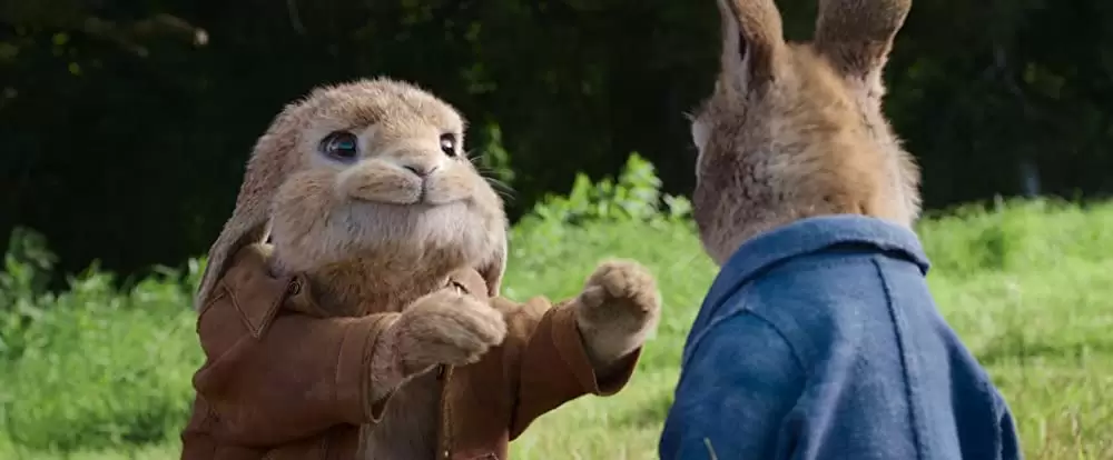 「ピーターラビット２／バーナバスの誘惑」ジェームズ・コーデン & コリン・ムーディの画像