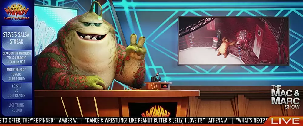 「モンスターズ・リーグ」ウィル・アーネット & Stephen A. Smith & ジミー・タトロの画像