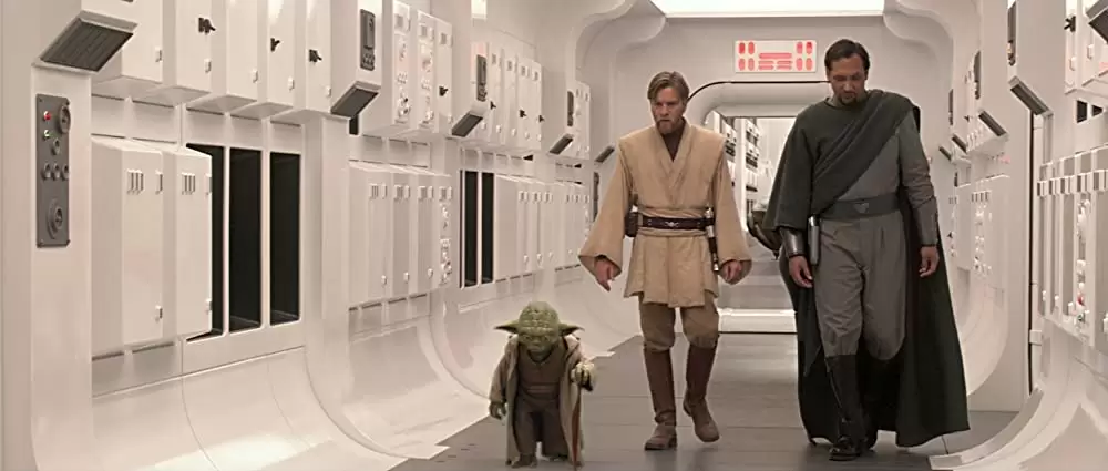 「スター・ウォーズ エピソード3／シスの復讐」ユアン・マクレガー & フランク・オズ & ジミー・スミッツの画像