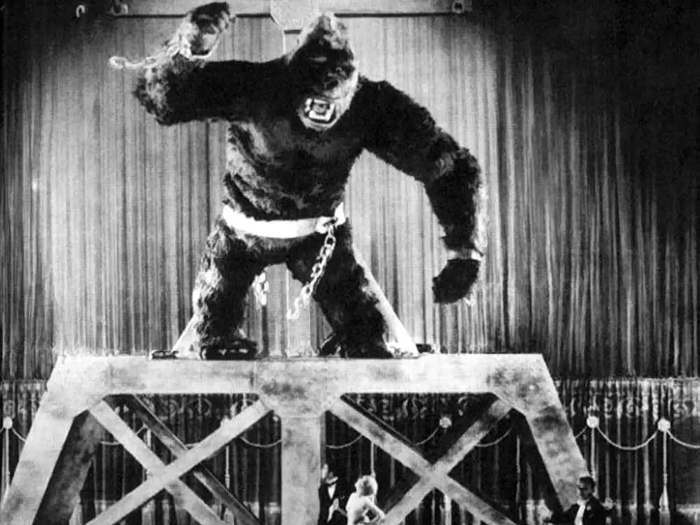 「キング・コング」ロバート・アームストロング & ブルース・キャボット & フェイ・レイの画像