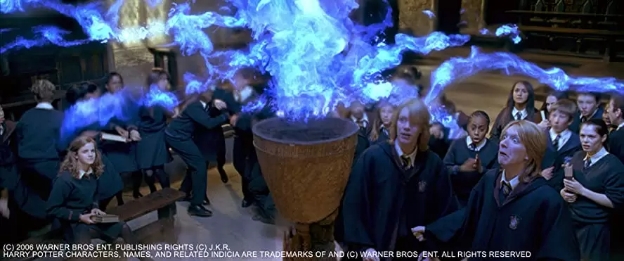 「ハリー・ポッターと炎のゴブレット」エマ・ワトソン & ジェームズ・フェルプス & オリバー・フェルプスの画像