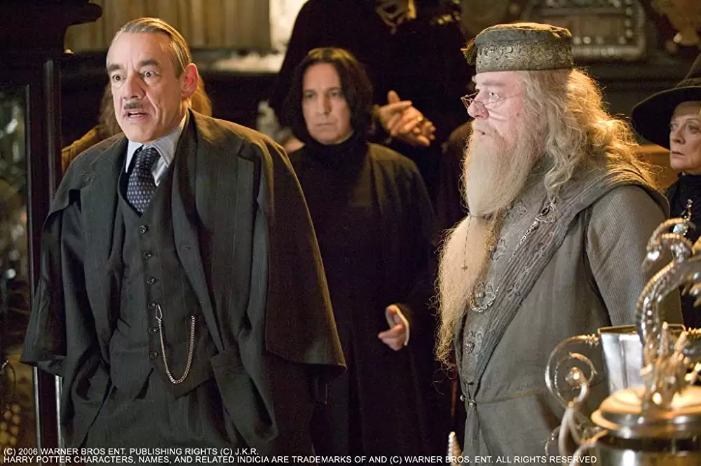 「ハリー・ポッターと炎のゴブレット」アラン・リックマン & マギー・スミス & マイケル・ガンボン & ロジャー・ロイド＝パックの画像