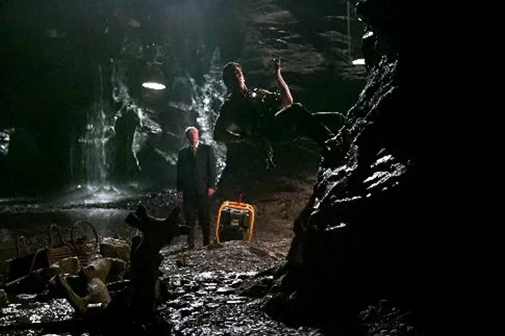 「バットマン ビギンズ」クリスチャン・ベール & マイケル・ケインの画像