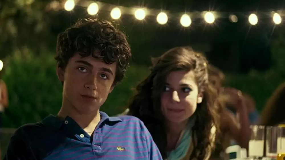 「君の名前で僕を呼んで」エステール・ガレル & ティモシー・シャラメの画像