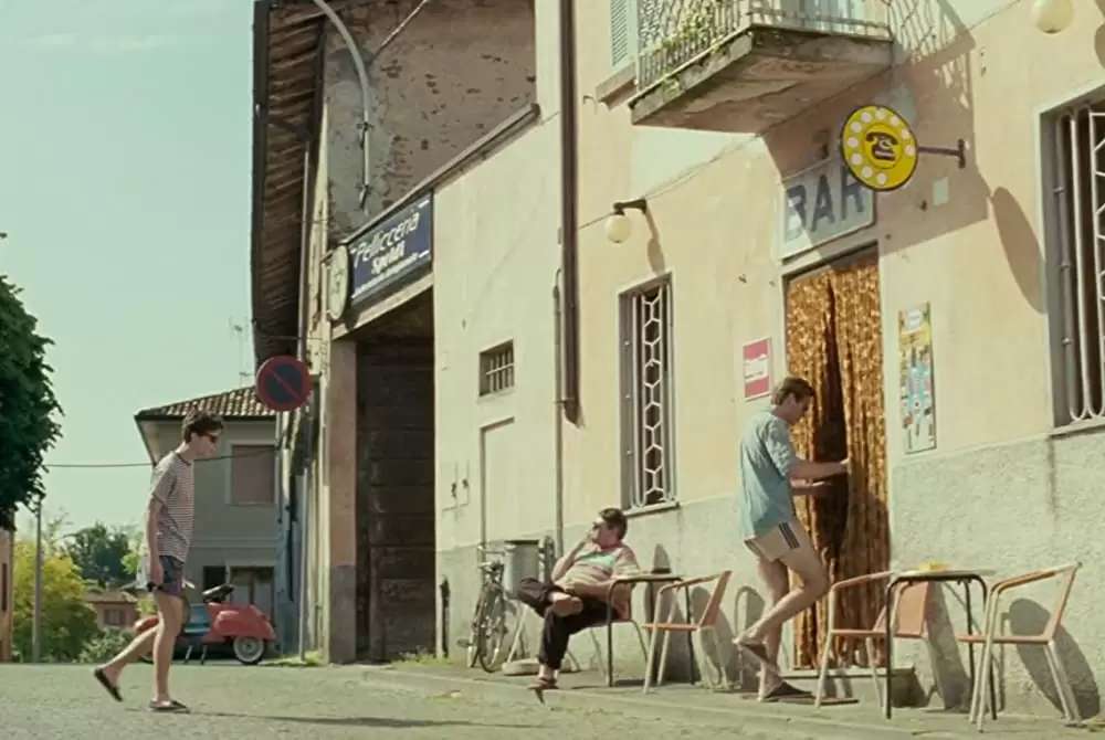 「君の名前で僕を呼んで」アーミー・ハマー & ティモシー・シャラメの画像