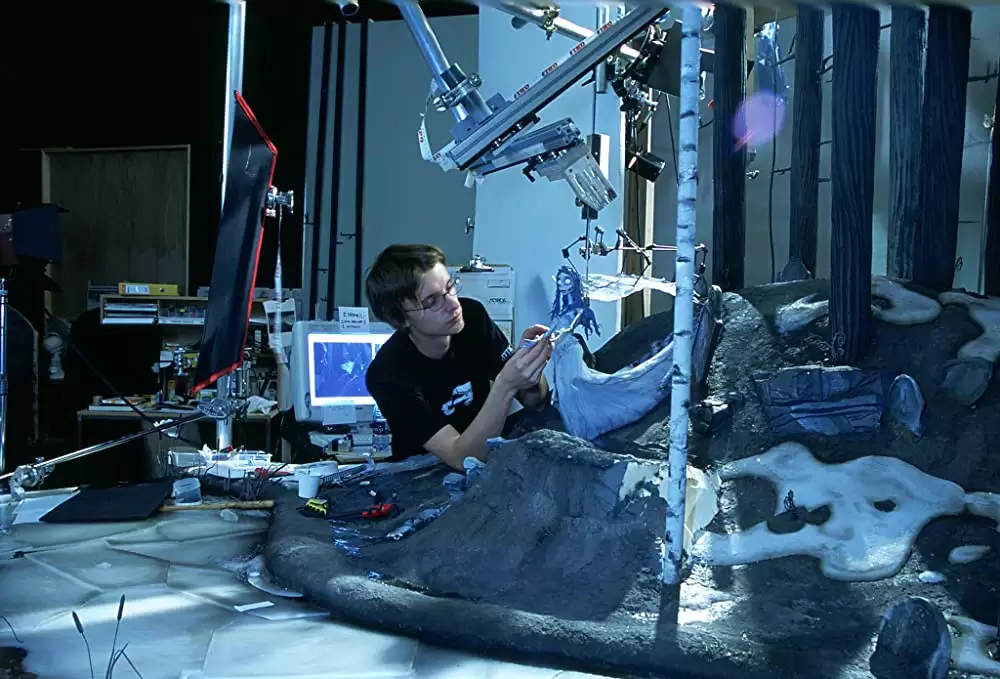 ティム・バートンのコープスブライドの画像