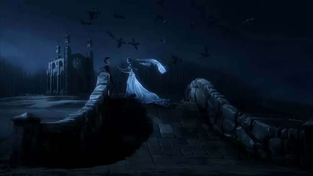 「ティム・バートンのコープスブライド」ジョニー・デップ & ヘレナ・ボナム・カーターの画像