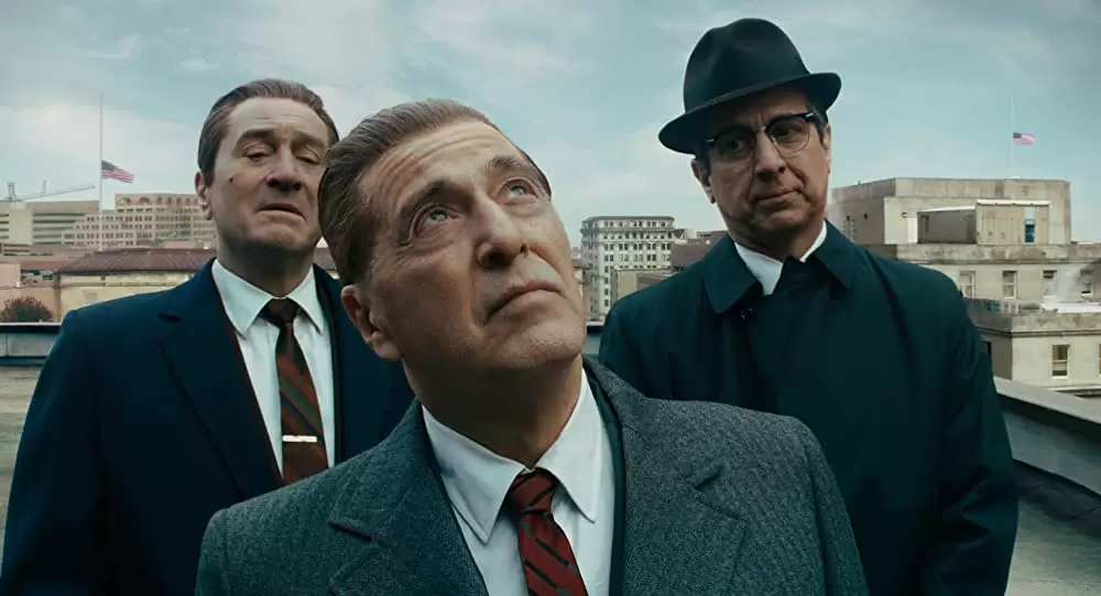 「アイリッシュマン」ロバート・デ・ニーロ & アル・パチーノ & レイ・ロマノの画像