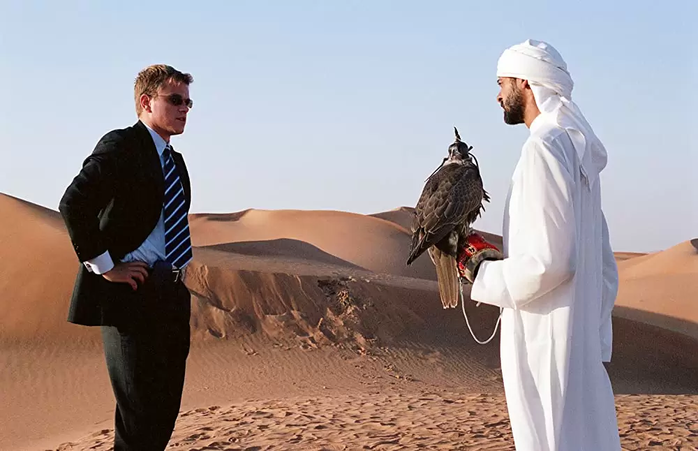 「シリアナ」マット・デイモン & アレクサンダー・シディグの画像