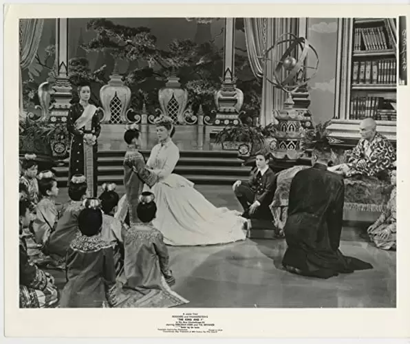 「王様と私」デボラ・カー & ユル・ブリンナー & Terry Saunders & レックス・トンプソンの画像