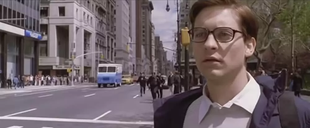 「スパイダーマン2」トビー・マグワイアの画像