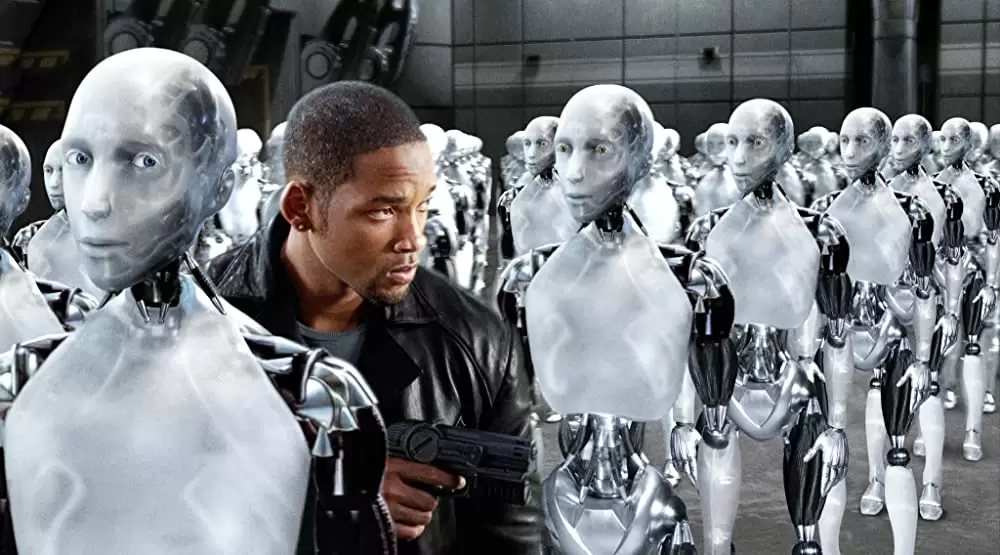 「アイ,ロボット」ウィル・スミス & アラン・テュディックの画像